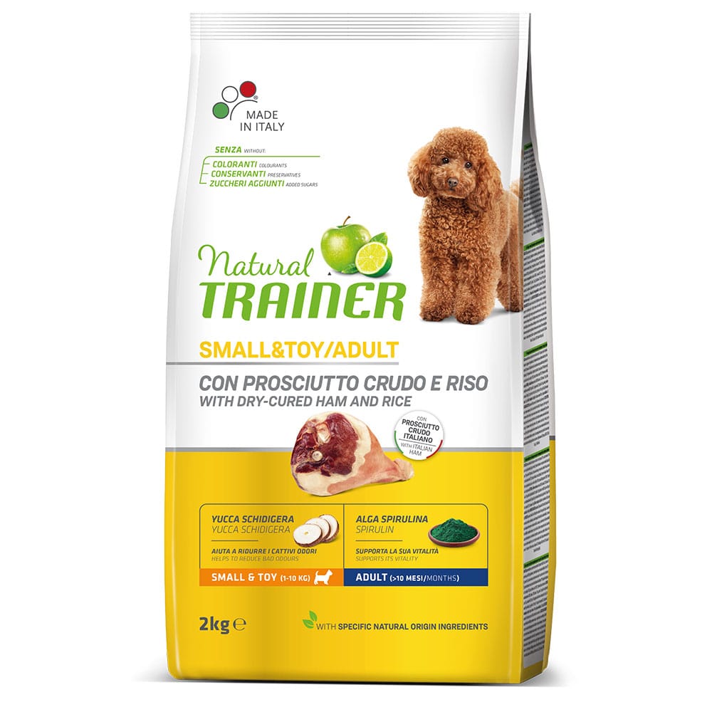 Trainer Natural Dog Adult Small&Toy Beef&Rice 2kg