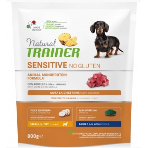 Trainer Natural Dog Sensitive No Gluten Adult Mini Lamb 0,8kg