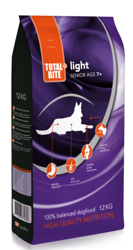 Total Bite Light & Senior koeratoit 12kg