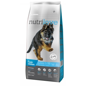 Nutrilove junior L fresh chicken 12 kg