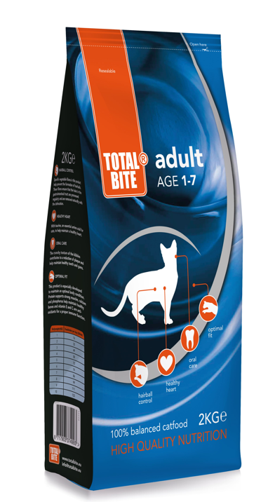 Total Bite Cat Adult 2kg