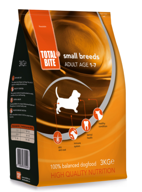 Total Bite Adult small breeds 3kg