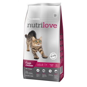 Nutrilove Cat Adult Fresh Chicken 8kg