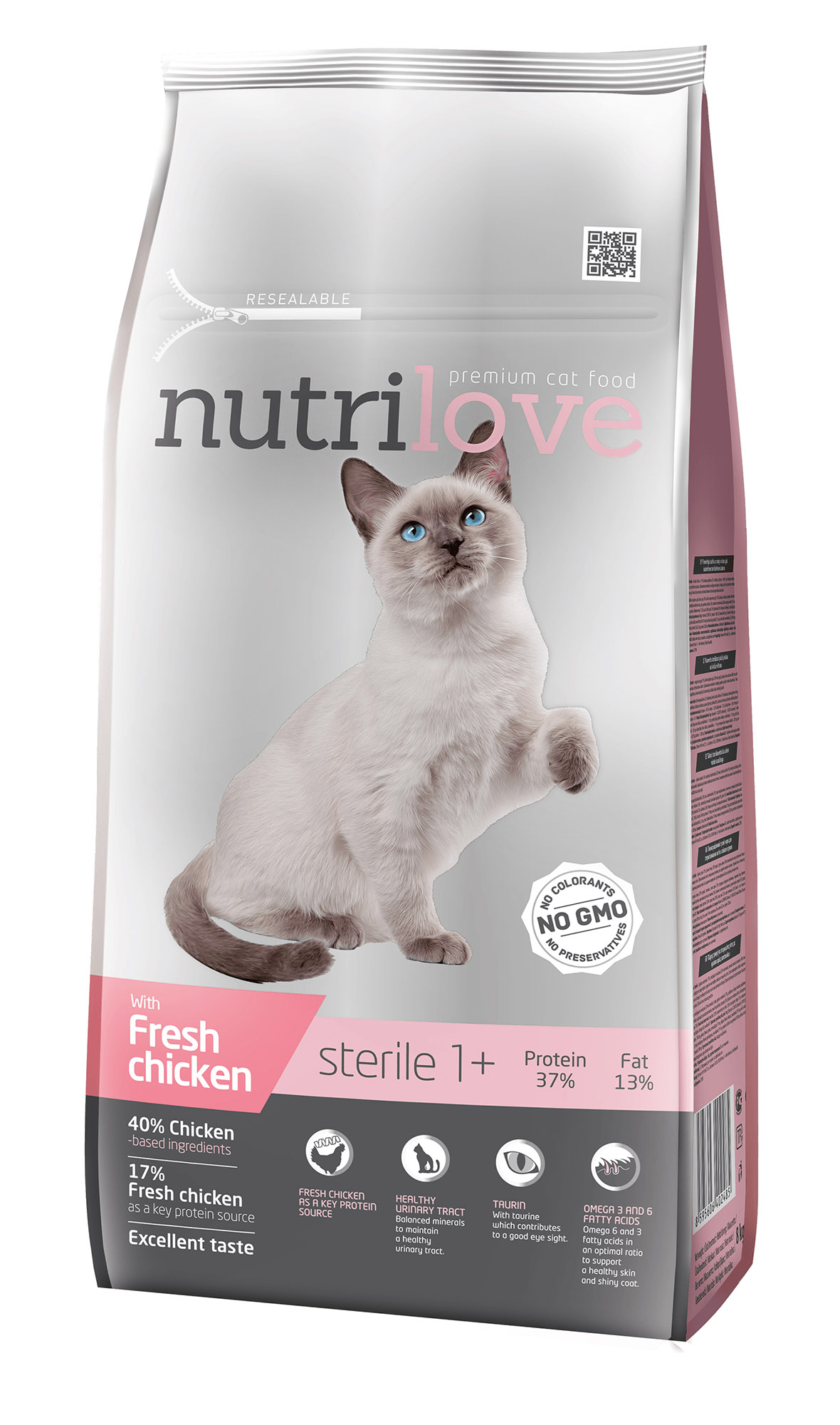 Nutrilove Sterilised Cat Fresh Chicken 7 kg