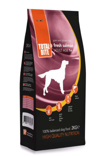 Total Bite Dog Adult Fresh Salmon   2 kg