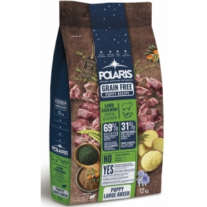 Polaris grainfree puppy large lamb&salmon 12 kg