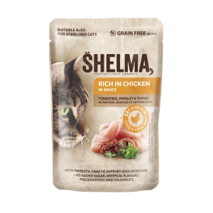 Shelma Chicken Fillets with Tomato and Herbs in sauce 28x85g