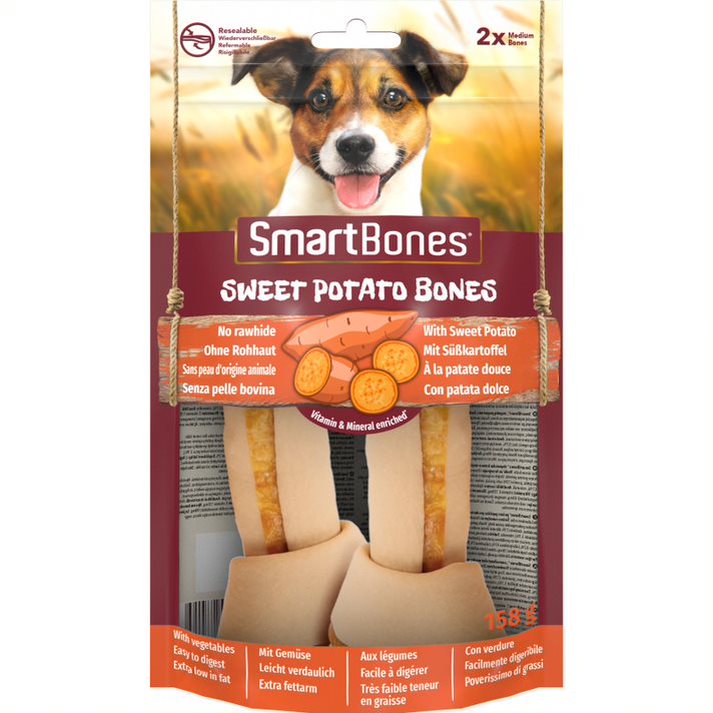 SmartBones Sweet Potato Medium 2tk (158g)