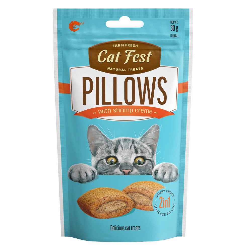 Cat Fest Padjakesed krevetipüreega kassidele 30g