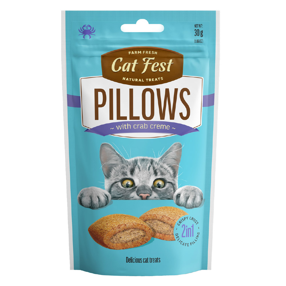 Cat Fest padjakesed krabipüreega kassidele  30g