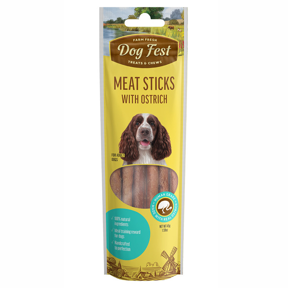 Dog Fest jaanalinnuliha pulgad 45g