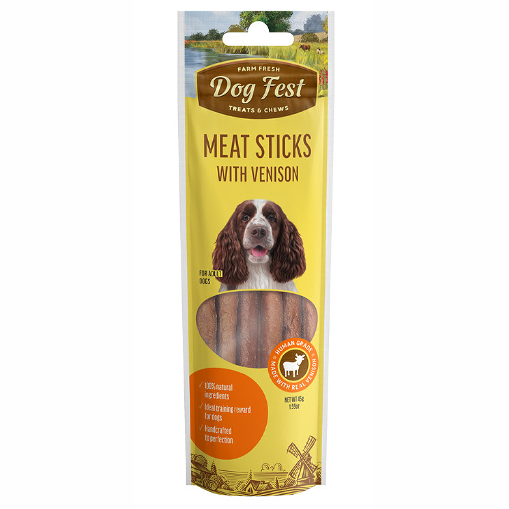 Dog Fest hirveliha pulgad 45g