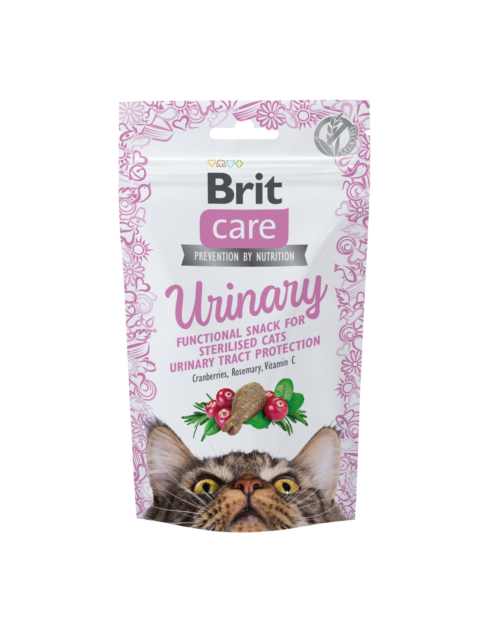 Brit Care Cat Snack Urinary maiused kassile 50g