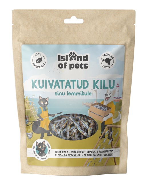 Island of Pets maius, kuivatatud kilud 80 g