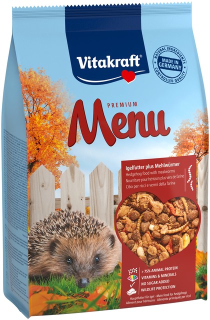 Vitakraft täissööt siilidele, 600 g