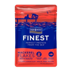 Fish4Dogs einekotike koertele valge kala, maguskartuli ja ubadega 100g
