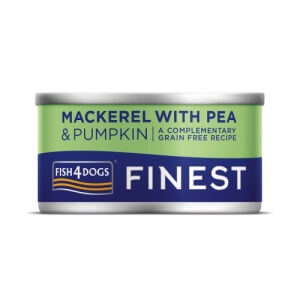 Fish4Dogs konserv koertele makrelli, kõrvitsa ja hernestega 85 g