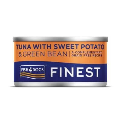 Fish4Dogs konserv koertele tuunikala, bataadi ja rohelise oaga 85 g