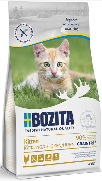 Bozita Cat Kitten Grain Free with Chicken 0.4 kg