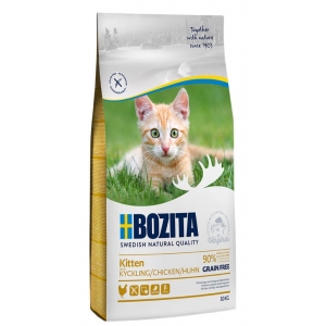 Bozita Cat Kitten Grain Free with Chicken 10 kg