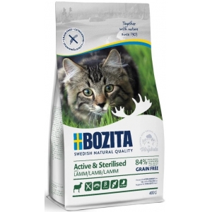 Bozita Cat Active & Sterilised Grain Free with Lamb 0.4 kg