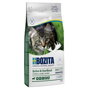 Bozita Cat Active & Sterilised Grain Free with Lamb 10 kg