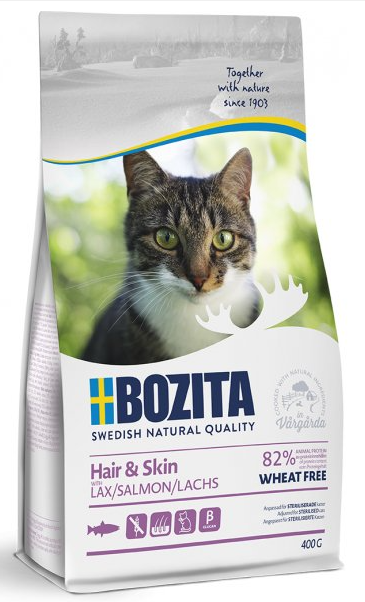 Bozita Cat Wheat Free Hair&Skin with Salmon 0.4 kg