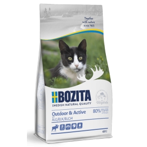 Bozita Cat Outdoor & Active with Elk 0.4 kg