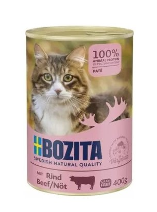 Bozita Cat, Paté with Beef 6x400g