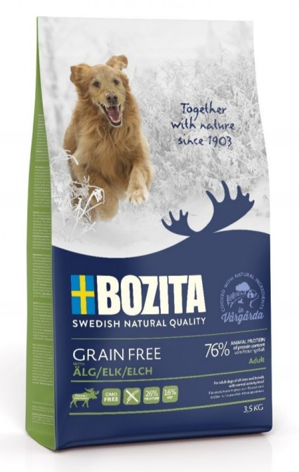 Bozita Grain Free Adult Plus with Elk 3,5kg