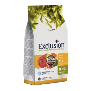 Exclusion Mediterraneo Adult Beef Small Breed 2kg