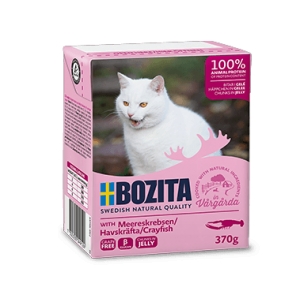 Bozita Cat, Crayfish Chunks in Jelly 6x370g