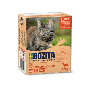 Bozita Cat, Lamb Chunks in Jelly 6x370g