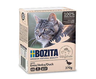 Bozita Cat, Duck Chunks in Jelly 6x370g