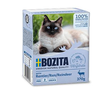 Bozita Cat, Reindeer Chunks in sauce 6x370g