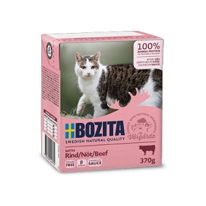 Bozita Cat Beef Chunks in sauce 6x370g