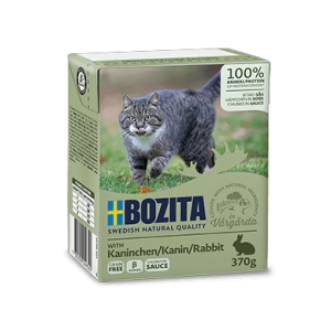 Bozita Cat Rabbit Chunks in sauce 6x370g