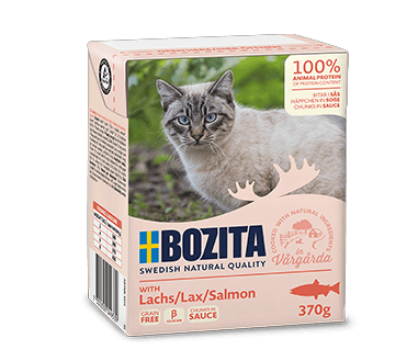 Bozita Cat, Salmon Chunks in sauce 6x370g