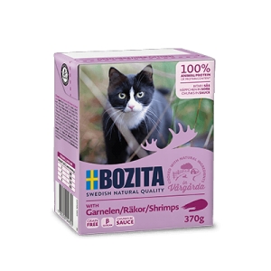 Bozita Cat Shrimps Chunks in sauce 6x370g