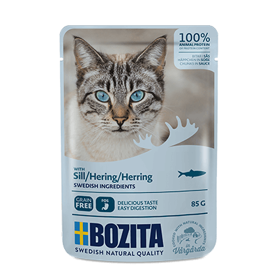 Bozita Cat, Herring Chunks in Sauce 12x85g