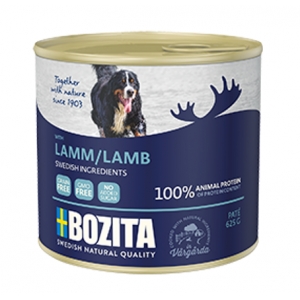 Bozita Dog, Paté with Lamb 6x625g