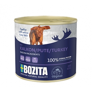 Bozita Dog, Paté with Turkey 6x625g