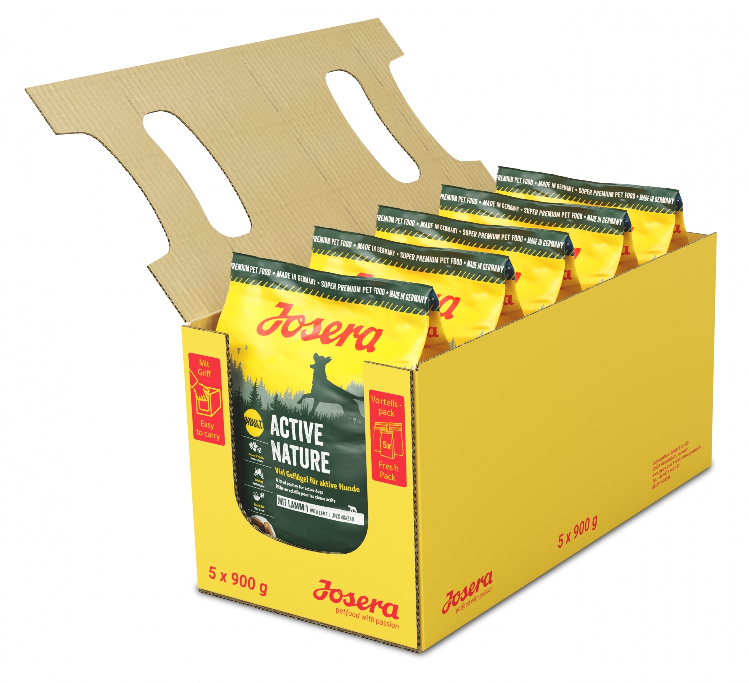 Josera Active Nature Adult 5x900g