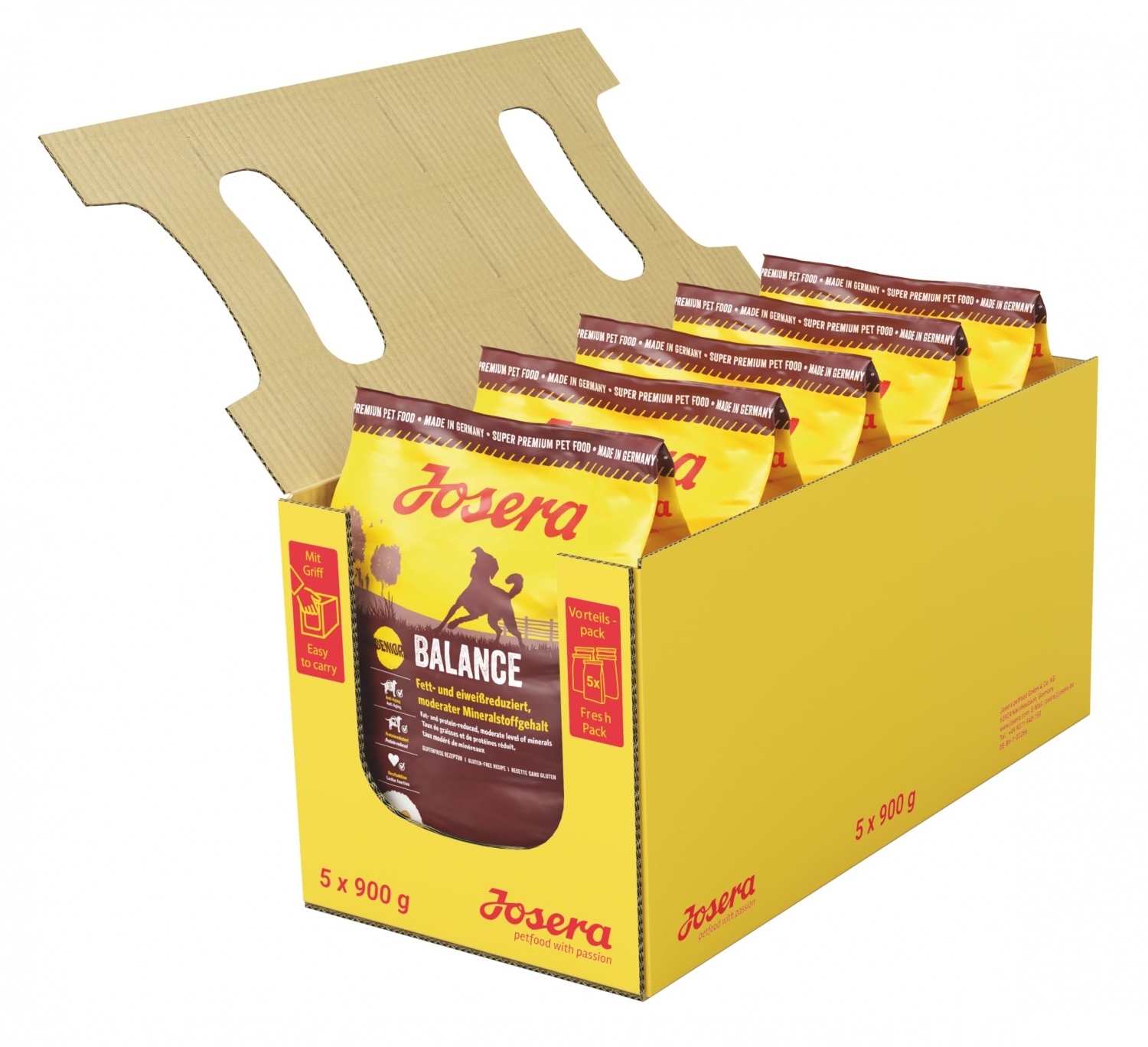 Josera Balance, Senior 5x900g