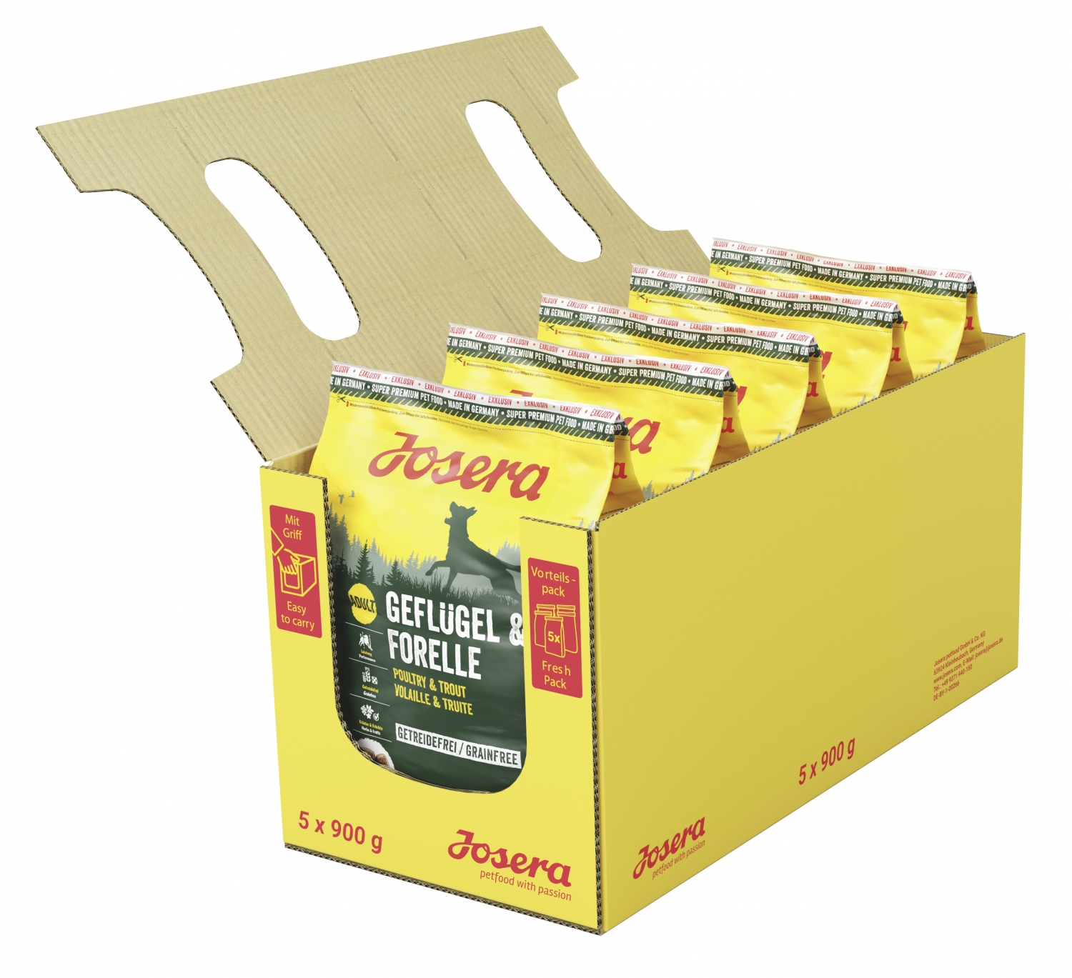 Josera Poultry & Trout 5x900g