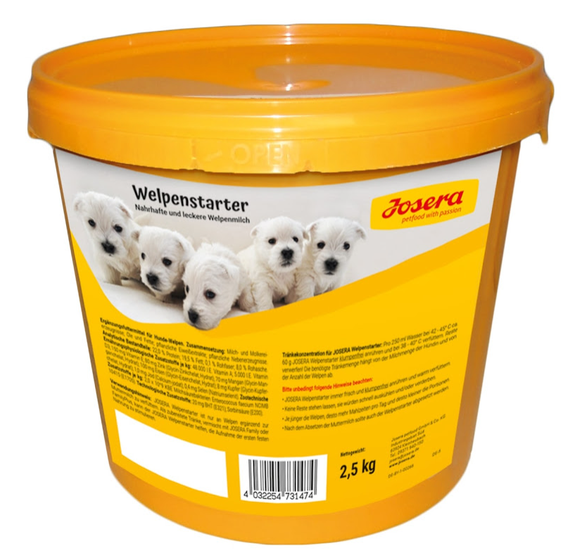 Josera Puppy Starter 2,5 kg