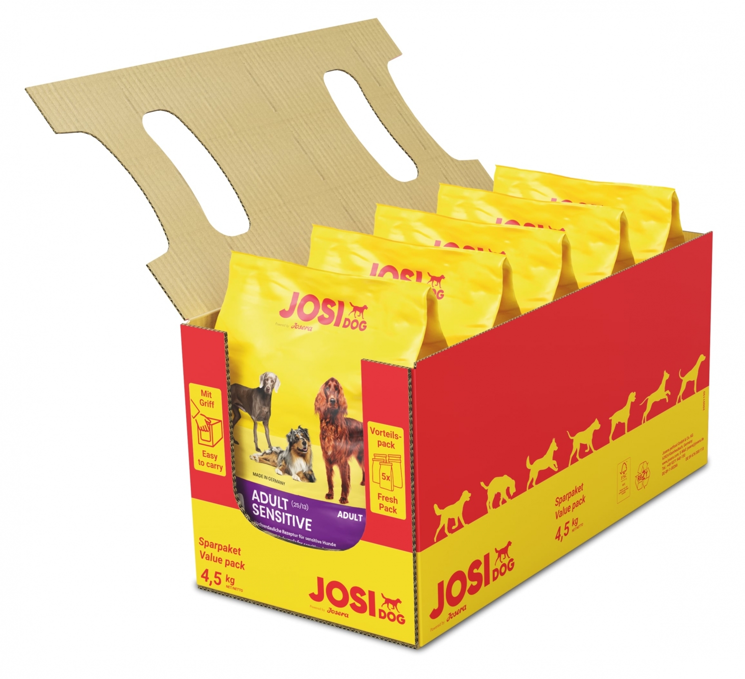 Josera JosiDog Adult Sensitive 5x900g