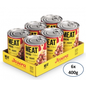 Josera Meat Lovers Menu, Beef & Potato 6x400g