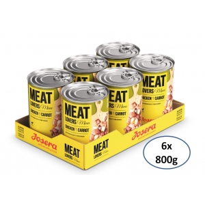 Josera Meat Lovers Menu, Chicken & Carrot 6x800g