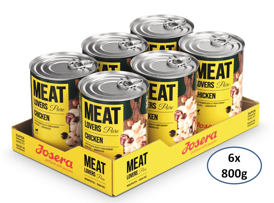 Josera Meat Lovers Pure Chicken 6x800g